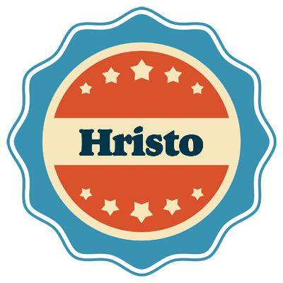 Hristo labels logo