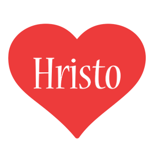 Hristo love logo