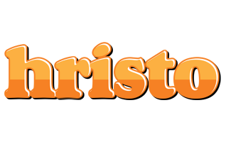 Hristo orange logo