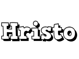 Hristo snowing logo