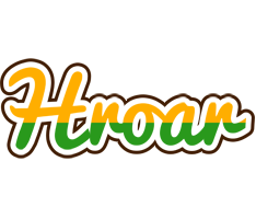 Hroar banana logo