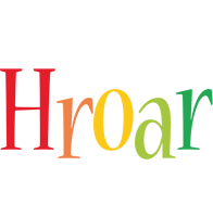 Hroar birthday logo