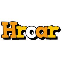 Hroar cartoon logo