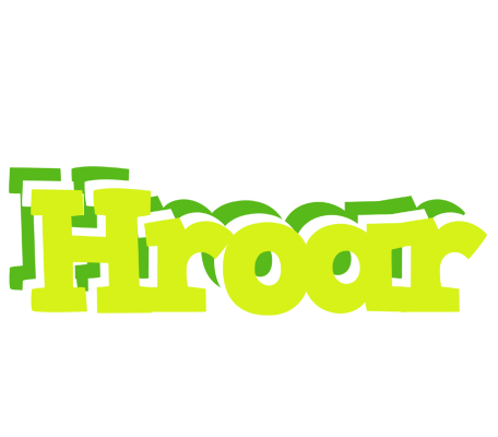 Hroar citrus logo