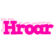 Hroar dancing logo