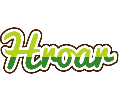 Hroar golfing logo