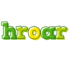 Hroar juice logo