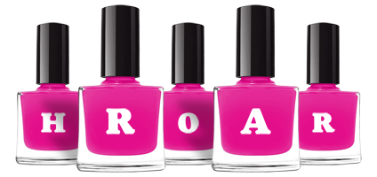 Hroar nails logo