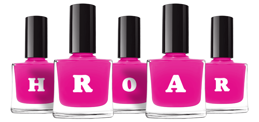 Hroar nails logo