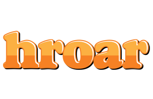 Hroar orange logo