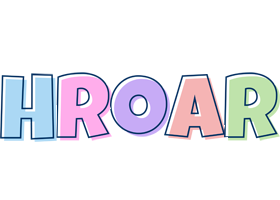 Hroar pastel logo