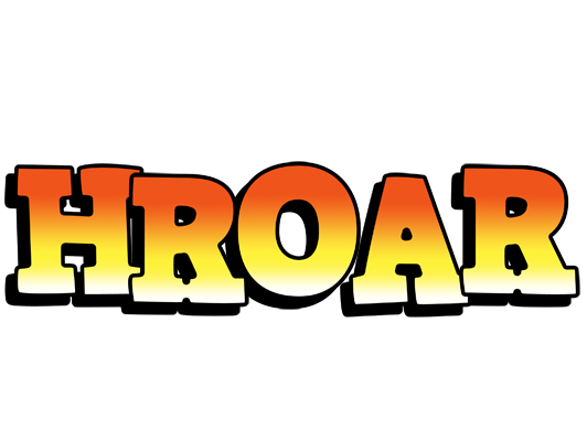 Hroar sunset logo
