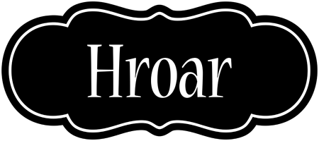 Hroar welcome logo