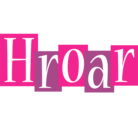 Hroar whine logo