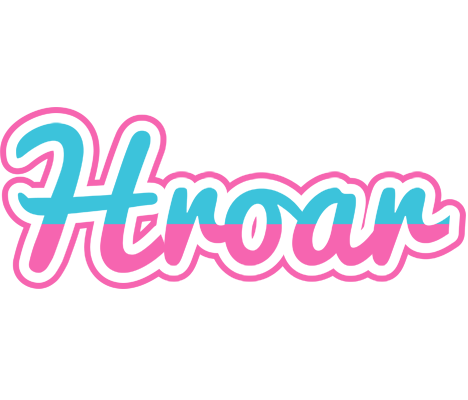 Hroar woman logo