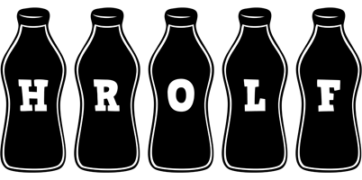 Hrolf bottle logo