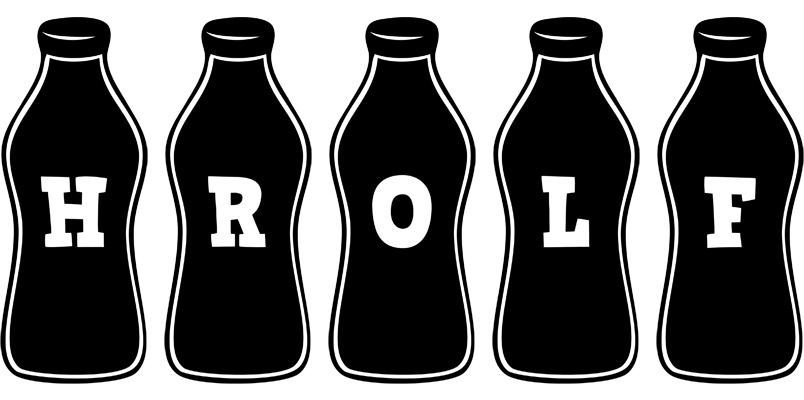 Hrolf bottle logo