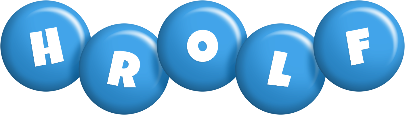 Hrolf candy-blue logo