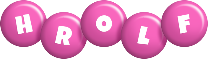 Hrolf candy-pink logo