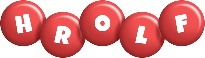 Hrolf candy-red logo