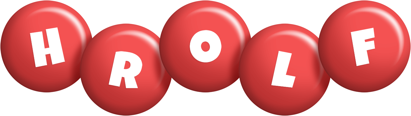 Hrolf candy-red logo