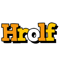 Hrolf cartoon logo