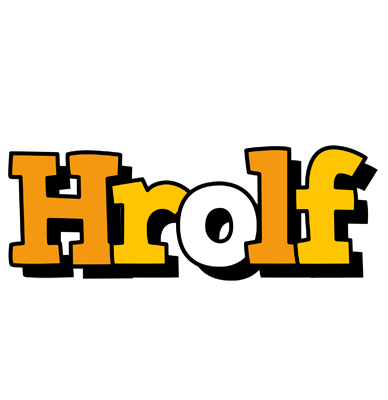 Hrolf cartoon logo