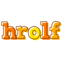 Hrolf desert logo