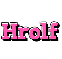 Hrolf girlish logo