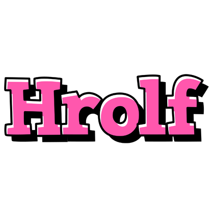 Hrolf girlish logo