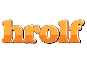 Hrolf orange logo