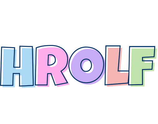 Hrolf pastel logo