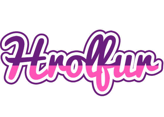 Hrolfur cheerful logo