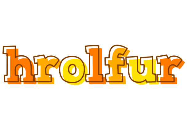Hrolfur desert logo