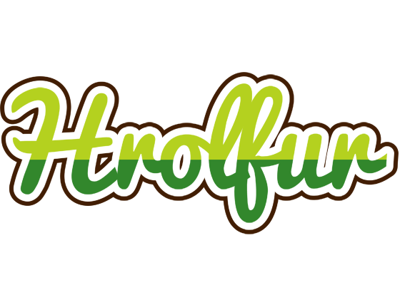 Hrolfur golfing logo