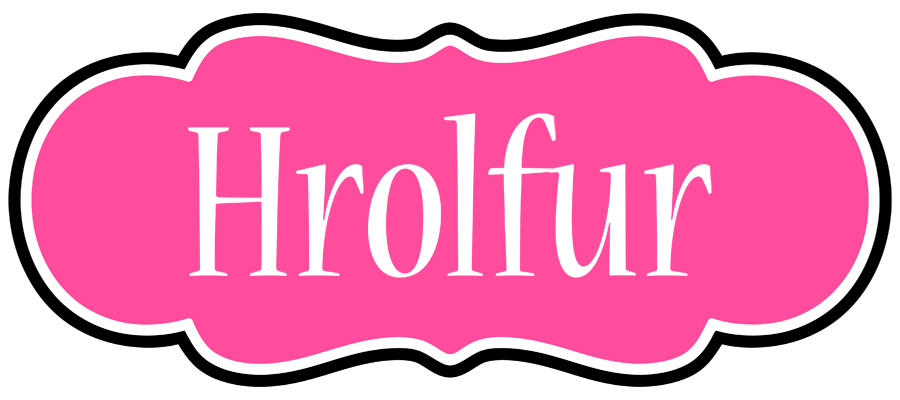 Hrolfur invitation logo