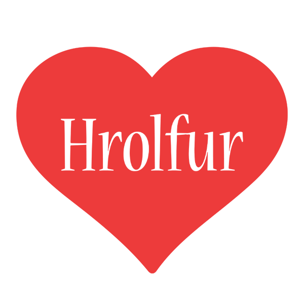 Hrolfur love logo