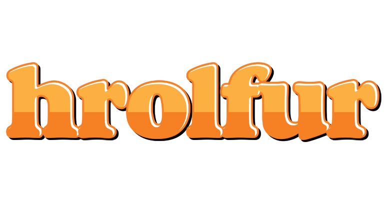 Hrolfur orange logo