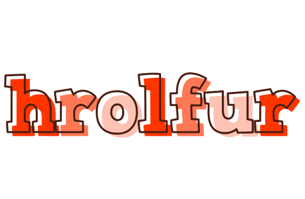 Hrolfur paint logo