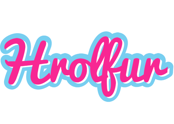 Hrolfur popstar logo