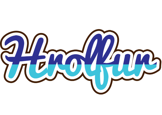 Hrolfur raining logo