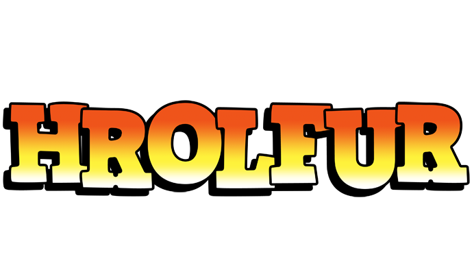 Hrolfur sunset logo