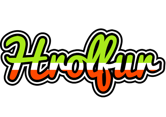 Hrolfur superfun logo