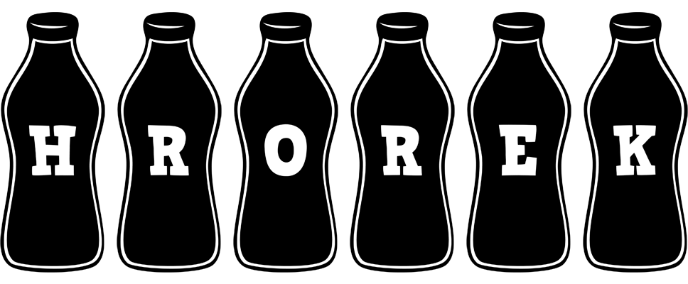 Hrorek bottle logo