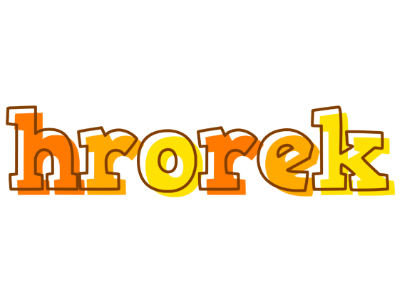 Hrorek desert logo