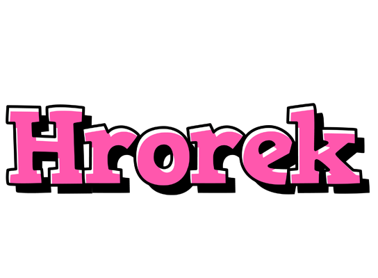 Hrorek girlish logo