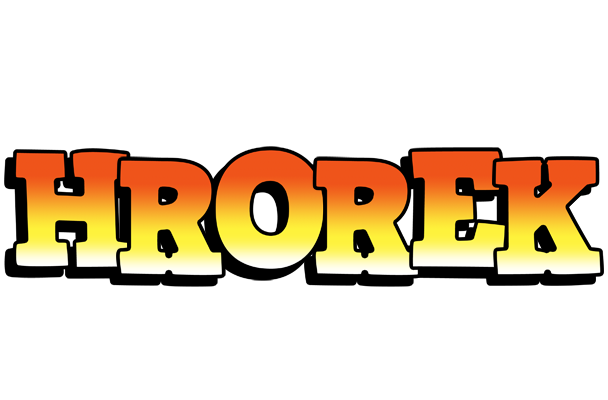 Hrorek sunset logo