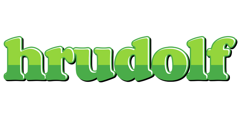 Hrudolf apple logo