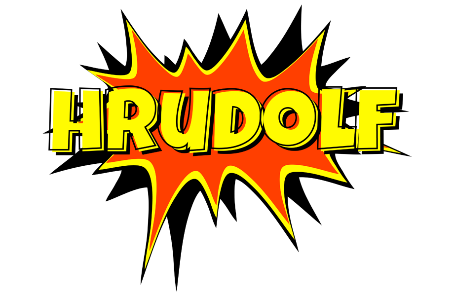 Hrudolf bazinga logo