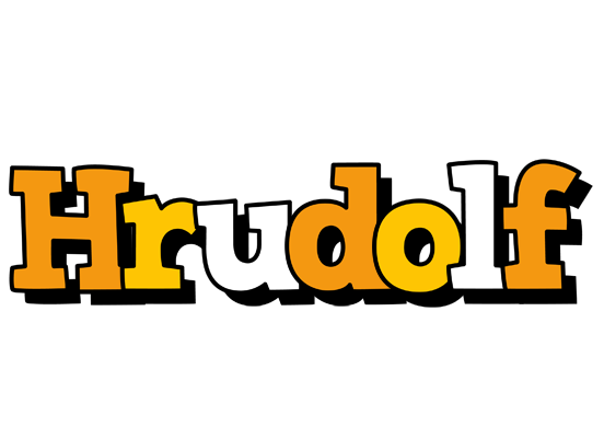 Hrudolf cartoon logo